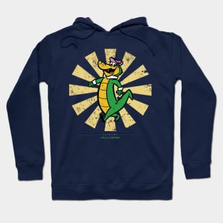 Wally Gator Retro Japanese Hoodie